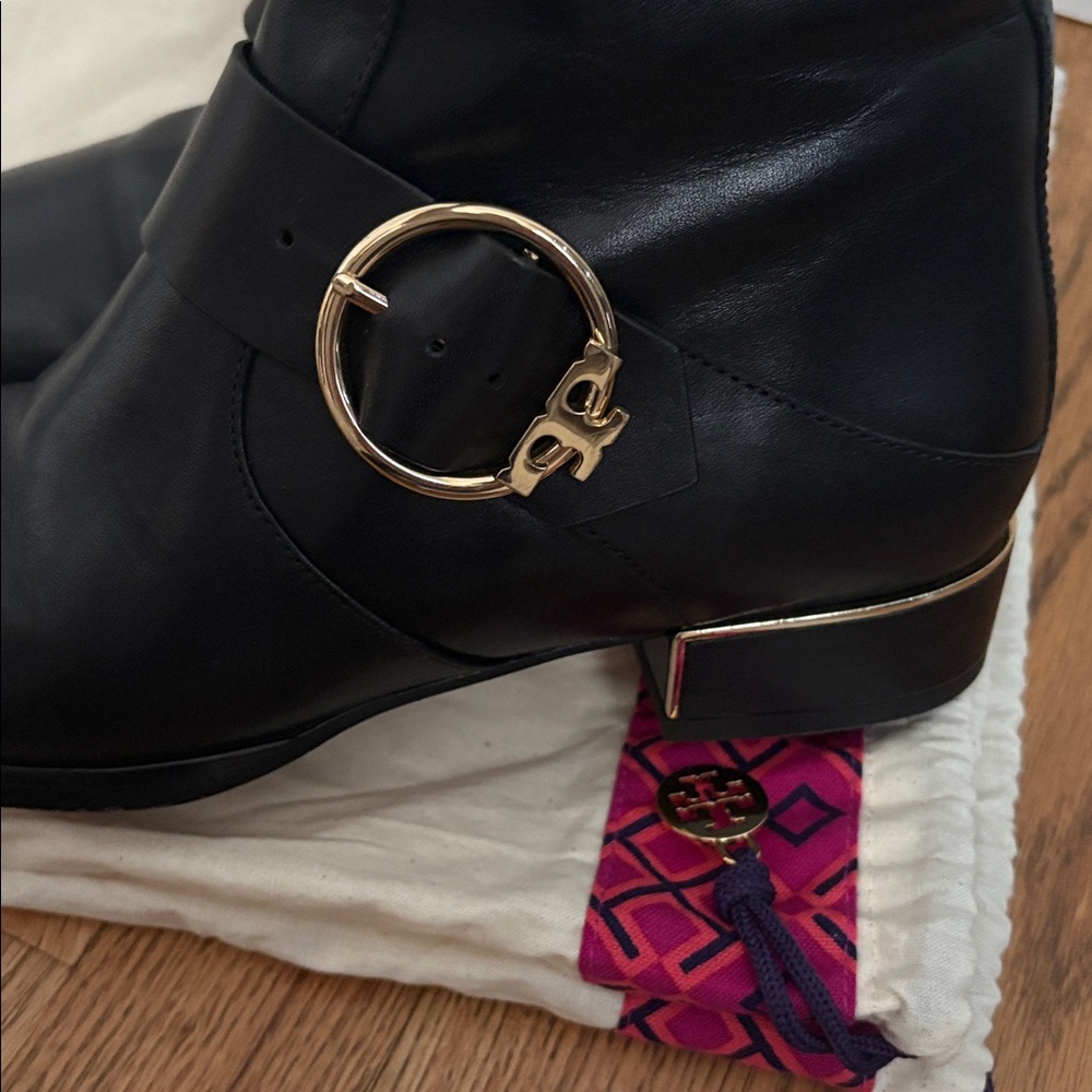 Tory Burch Sofia Riding Boot with Dust Bag - Picture 2 of 9